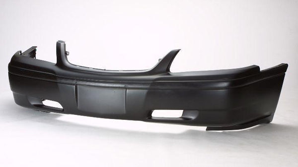 2000-2005 Chevrolet Impala Bumper Front Primed Base Model With Built-In Moulding