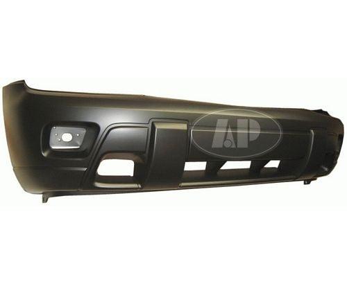 Pare-chocs avant pour Chevrolet Trailblazer 2002-2005, finition lisse apprêtée, avec emplacement pour phare antibrouillard, GM1000672