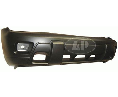 2002-2005 Chevrolet Trailblazer Bumper Front Smooth-Primed With Fog Lamp Hole