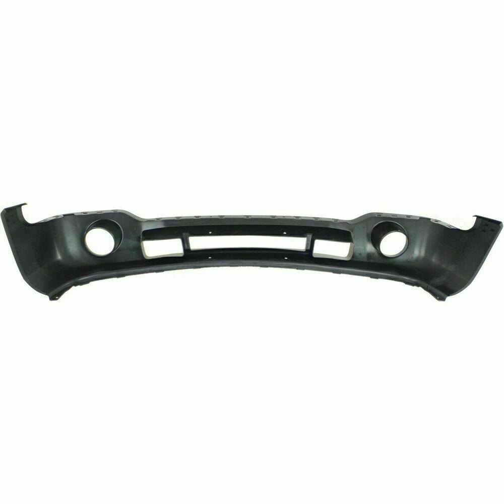 Pare-chocs inférieur avant pour GMC Sierra 2500 (2003-2006) avec emplacement pour phare antibrouillard, apprêté, GM1000684C