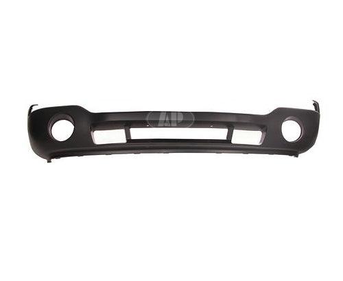 Pare-chocs avant inférieur pour GMC Sierra 1500 (2003-2006) avec emplacement pour phare antibrouillard, apprêté, GM1000684