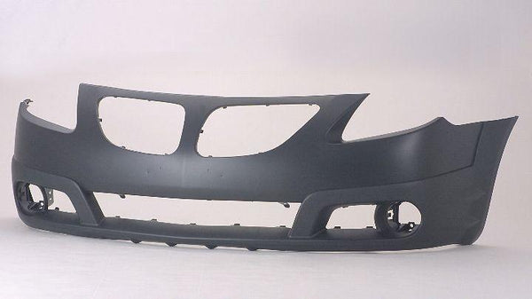 2005-2008 Pontiac Vibe Bumper Front 1 Piece Design Partial-Primed With Appearance Pkg Capa