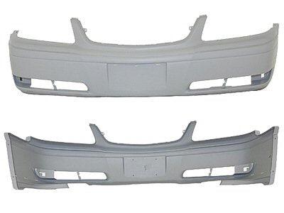 2004-2005 Chevrolet Impala Bumper Front Primed Ss Model With Lower Valance Slots
