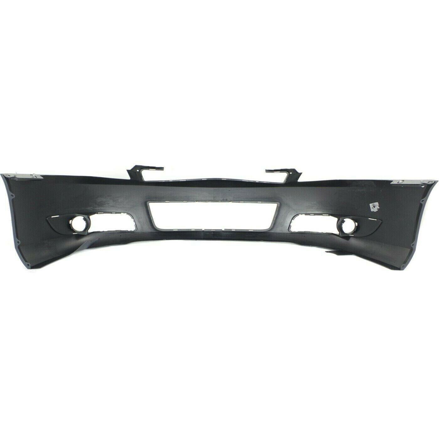 Pare-chocs avant apprêté pour Chevrolet Impala 2006-2013 avec cache pour feux antibrouillard, GM1000764C