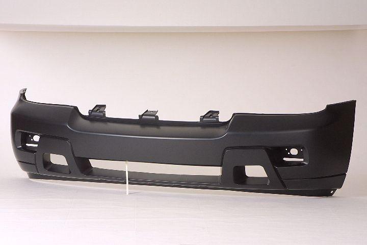 Pare-chocs avant pour Chevrolet Trailblazer 2006-2009 avec emplacement pour feux antibrouillard, apprêté, compatible avec les modèles LT 2006-2008 et tous les modèles 2009 sauf SS, GM1000815C
