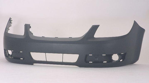2005-2010 Chevrolet Cobalt Bumper Front Primed With Fog Lamp Hole Lt Model Has With Out Uprer Bar In Grille Capa