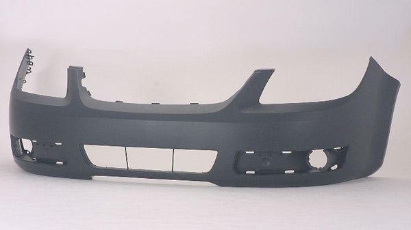 2005-2010 Chevrolet Cobalt Bumper Front Primed With Fog Lamp Hole Lt Model Has With Out Uprer Bar In Grille Capa
