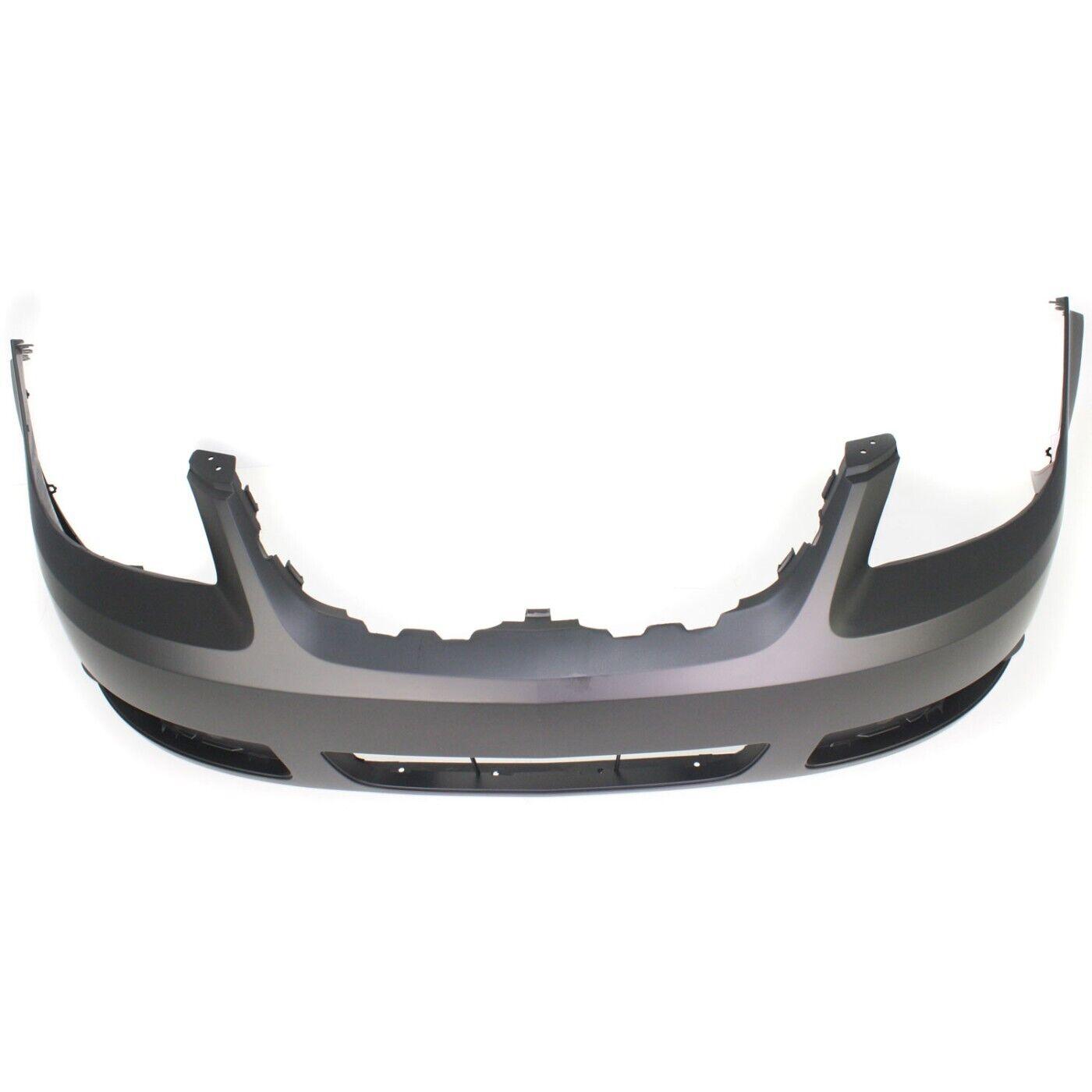 Pare-chocs avant Pontiac G5 2005-2006, modèle de base apprêté, avec cache pour phares antibrouillard, GM1000835C