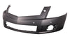 2010-2012 Cadillac Srx Bumper Front Upper Primed With Sensor With Washer Hole