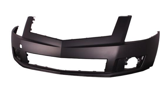 2010-2012 Cadillac Srx Bumper Front Upper Primed With Out Sensor With Out Washer Hole Capa