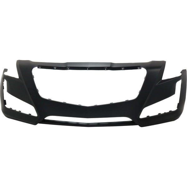 2014-2019 Cadillac Cts Sedan Bumper Front Primed With Out Sensor/ Collision Alert Sedan