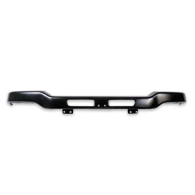 Pare-chocs avant pour GMC Sierra 2500 (2003-2006) avec support et deux ouvertures d'aération, en acier peint en noir, référence GM1002464