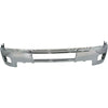2011-2014 Chevrolet Silverado 3500 Bumper Front With Fog Lamp Hole Chrome Steel