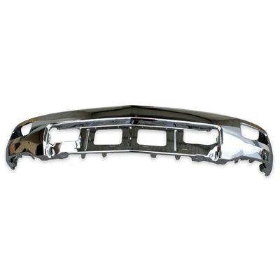 2014-2015 Chevrolet Silverado 1500 Bumper Face Bar Front Chrome With Fog Lamp With Out Sensor