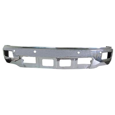 2014-2015 Chevrolet Silverado 1500 Bumper Face Bar Front Chrome With Fog Lamp/Sensor