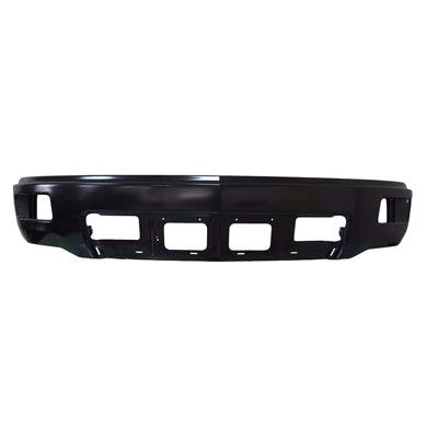 Pare-chocs avant noir avec feu antibrouillard (sans capteur) pour Chevrolet Silverado 1500 2014-2015, référence GM1002852 - Hunt Parts
