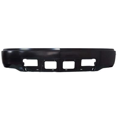 2014-2015 Chevrolet Silverado 1500 Bumper Face Bar Front Black With Out Fog Lamp/Sensor