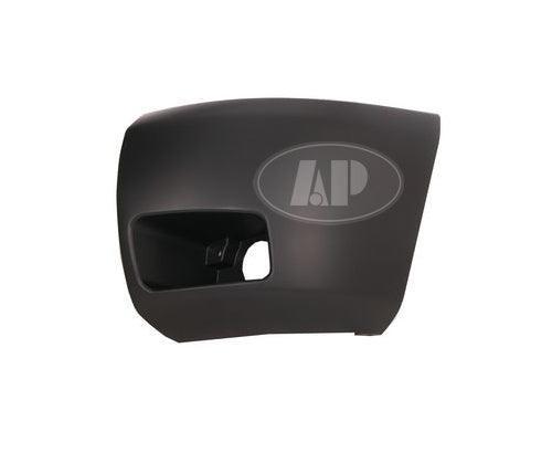 2007-2013 Chevrolet Silverado 1500 Bumper End Front Driver Side Primed With Fog Lamp Hole 