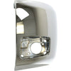 2012-2013 Chevrolet Silverado 1500 Bumper End Front Driver Side Chrome With Fog Lamp Hole 