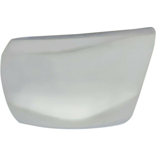 2007-2013 Chevrolet Silverado 1500 Bumper End Front Driver Side Chrome With Out Fog Hole 