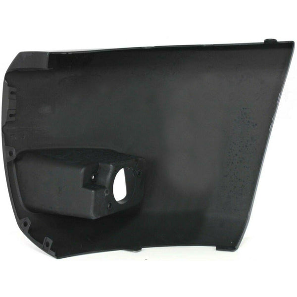 2009-2013 Chevrolet Silverado Hybrid Bumper End Front Passenger Side Primed With Fog Lamp Capa