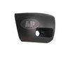 2007-2013 Chevrolet Silverado 1500 Bumper End Front Passenger Side Primed With Fog Lamp 