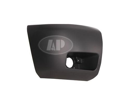 2009-2013 Chevrolet Silverado Hybrid Bumper End Front Passenger Side Primed With Fog Lamp 