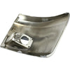 2012-2013 Chevrolet Silverado Hybrid Bumper End Front Passenger Side Chrome With Fog Lamp 