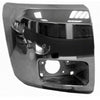 2012-2013 Chevrolet Silverado 2500 Bumper End Front Passenger Side Chrome With Fog Lamp 