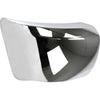 2007-2013 Chevrolet Silverado 1500 Bumper End Front Passenger Side Chrome With Out Fog 