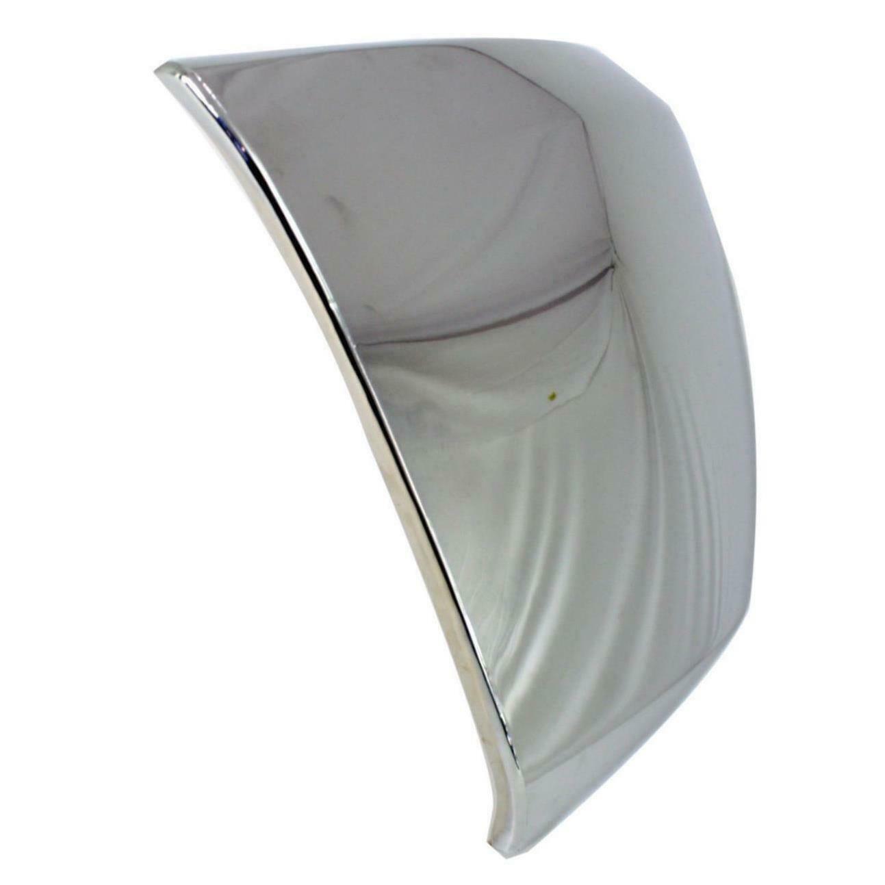 Pare-chocs avant côté conducteur chromé pour Chevrolet Silverado 3500 (2007-2010), sans cache antibrouillard, GM1016107C