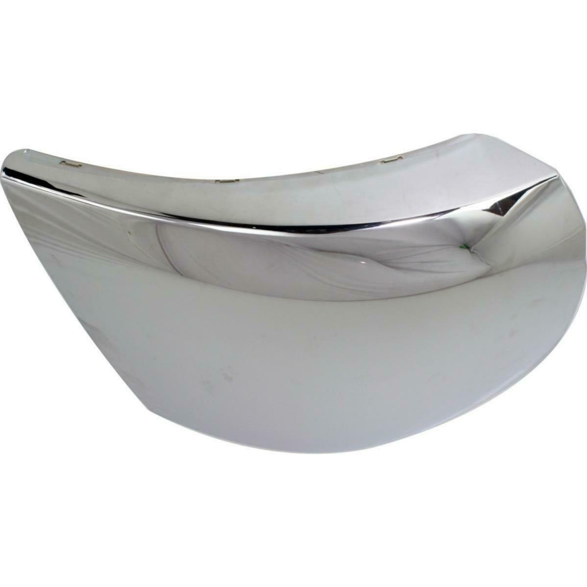 Pare-chocs avant côté conducteur chromé pour Chevrolet Silverado 3500 (2007-2010), sans antibrouillard, référence GM1016107