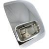 2007-2010 Chevrolet Silverado 3500 Bumper End Front Driver Side Chrome With Fog Lamp Hole