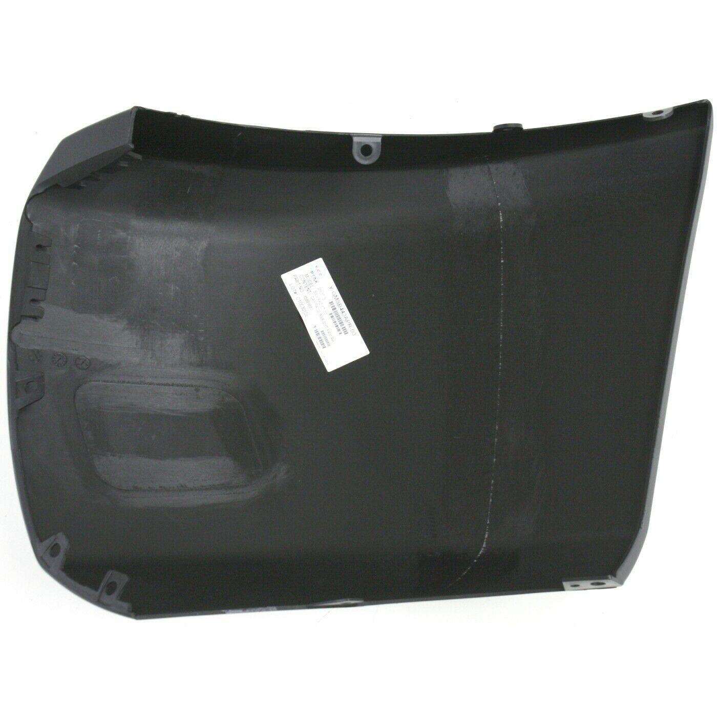 Pare-chocs avant apprêté pour Chevrolet Silverado 1500 (2007-2013), sans cache antibrouillard, GM1017103C