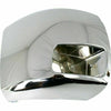 2007-2010 Chevrolet Silverado 3500 Bumper End Front Passenger Side Chrome With Fog Lamp Hole 