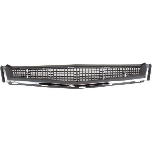 Calandre inférieure pour Cadillac CTS Coupé 2011 (calandre de pare-chocs) chromée/gris argenté, GM1036123