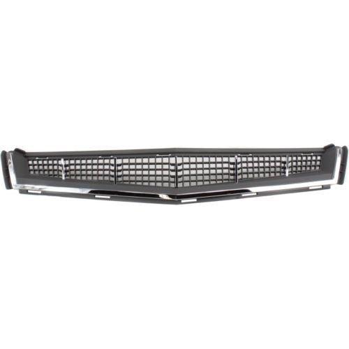 2011 Cadillac Cts Coupe Grille Lower (Bumper Grille) Chrome/Silver-Gray