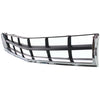2010-2012 Cadillac Srx Grille Lower Center (Bumper Grille) Matte-Dark Gray With Chrome Moulding