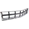 2010-2012 Cadillac Srx Grille Lower Center (Bumper Grille) Matte-Dark Gray With Chrome Moulding