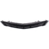 2010-2012 Cadillac Srx Grille Lower Center (Bumper Grille) Matte-Dark Gray With Chrome Moulding