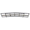 2010-2012 Cadillac Srx Grille Lower Center (Bumper Grille) Matte-Dark Gray With Chrome Moulding