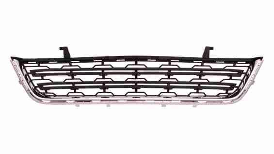 2013-2017 Chevrolet Traverse Grille Lower (Bumper Grille) Matte-Black With Chrome Moulding Ls/Lt