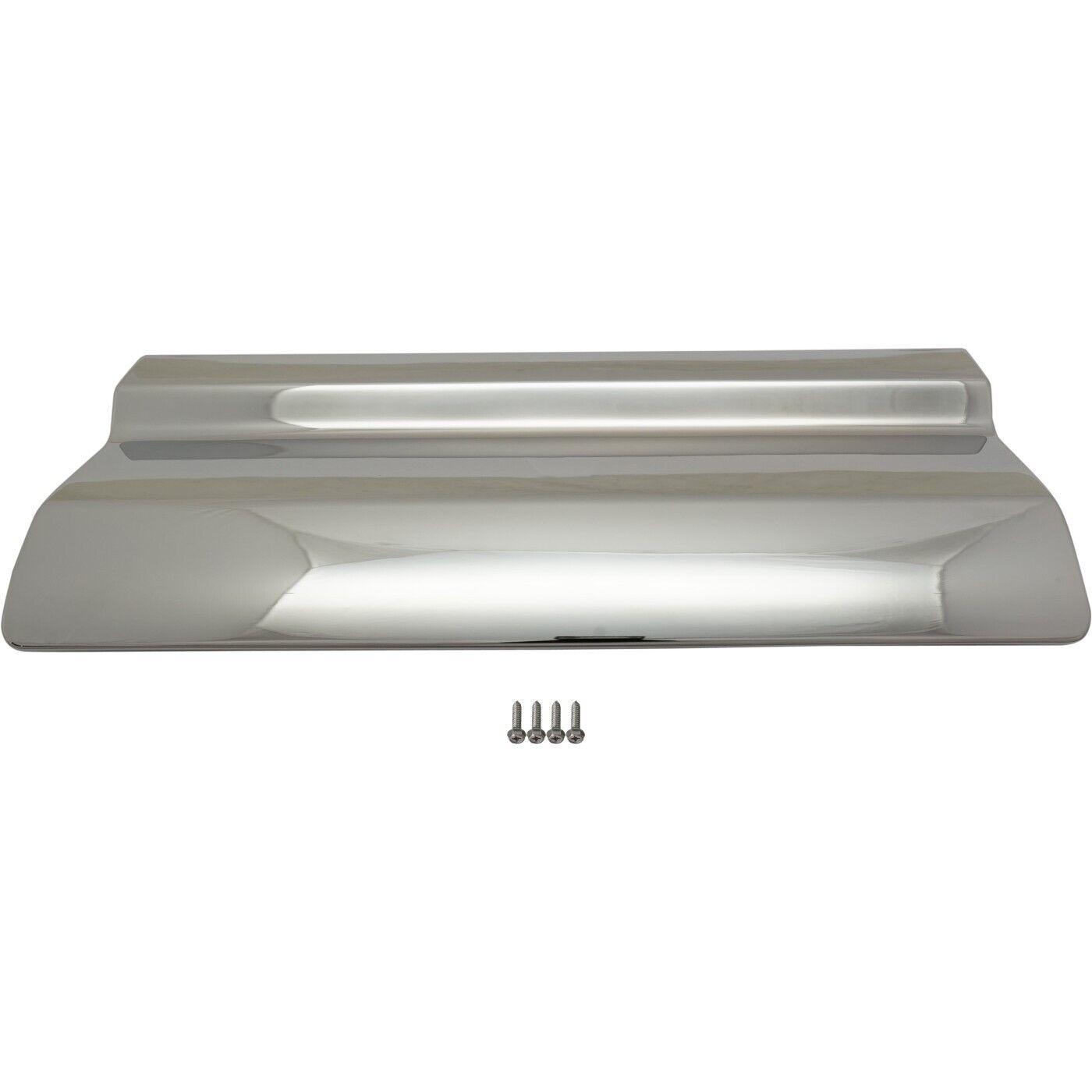Garniture de pare-chocs avant chromée pour GMC Denali 2500 (2015-2019), fixations pour plaque de protection, utilisation sans plaque d'immatriculation, GM1037112
