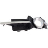 2008-2012 Chevrolet Malibu Grille Lower Driver Side Outer With Fog Lamp Hole Chrome/Black Lt/Ltz