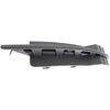 2010-2012 Chevrolet Malibu Grille Lower Driver Side Outer Matte-Black With Black Mldg Ls Model