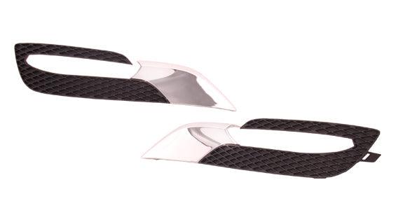 Enjoliveur de feu antibrouillard avant côté conducteur pour Buick Enclave 2013-2017, noir mat avec moulure chromée, GM1038152