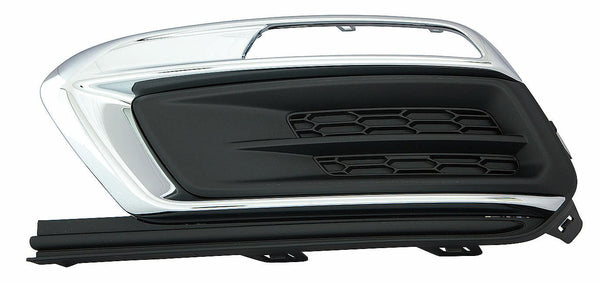 2016 Chevrolet Cruze Limited Fog Lamp Cover Front Driver Side Black With Chrome Trim Exclude Rs Sport