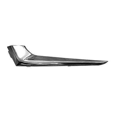 Enjoliveur inférieur de feu de jour côté conducteur chromé pour Chevrolet Malibu 2016-2018 (pour feu LED), GM1038197
