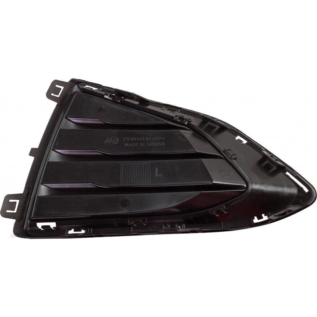 Cache antibrouillard avant côté conducteur pour Chevrolet Cruze Sedan 2019, finition texturée, garniture extérieure incluse, sans option RS, pour modèle Premier, GM1038238