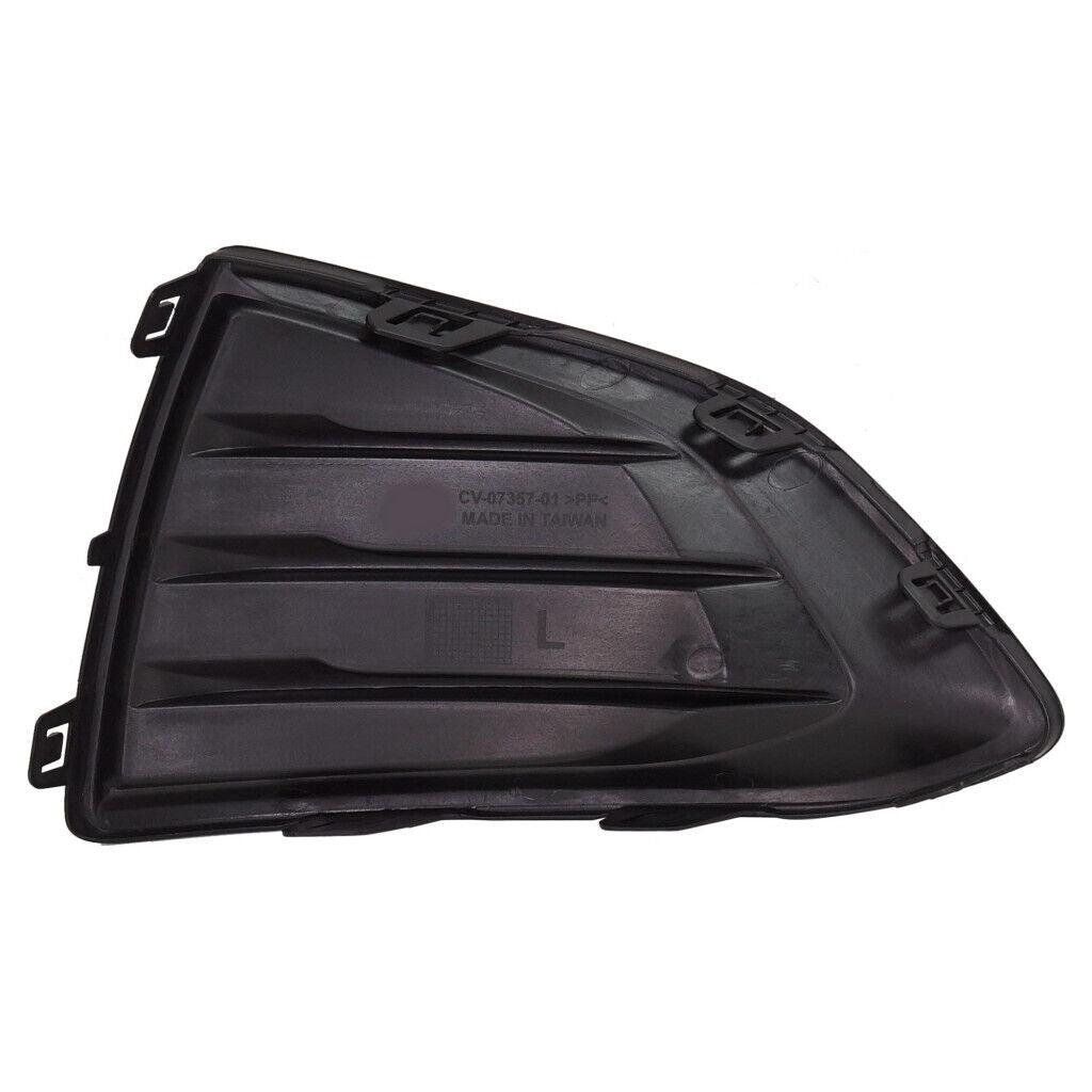 Cache antibrouillard avant côté conducteur pour Chevrolet Cruze Hatchback 2019, texturé, modèle L/LS/LT sans RS, GM1038245